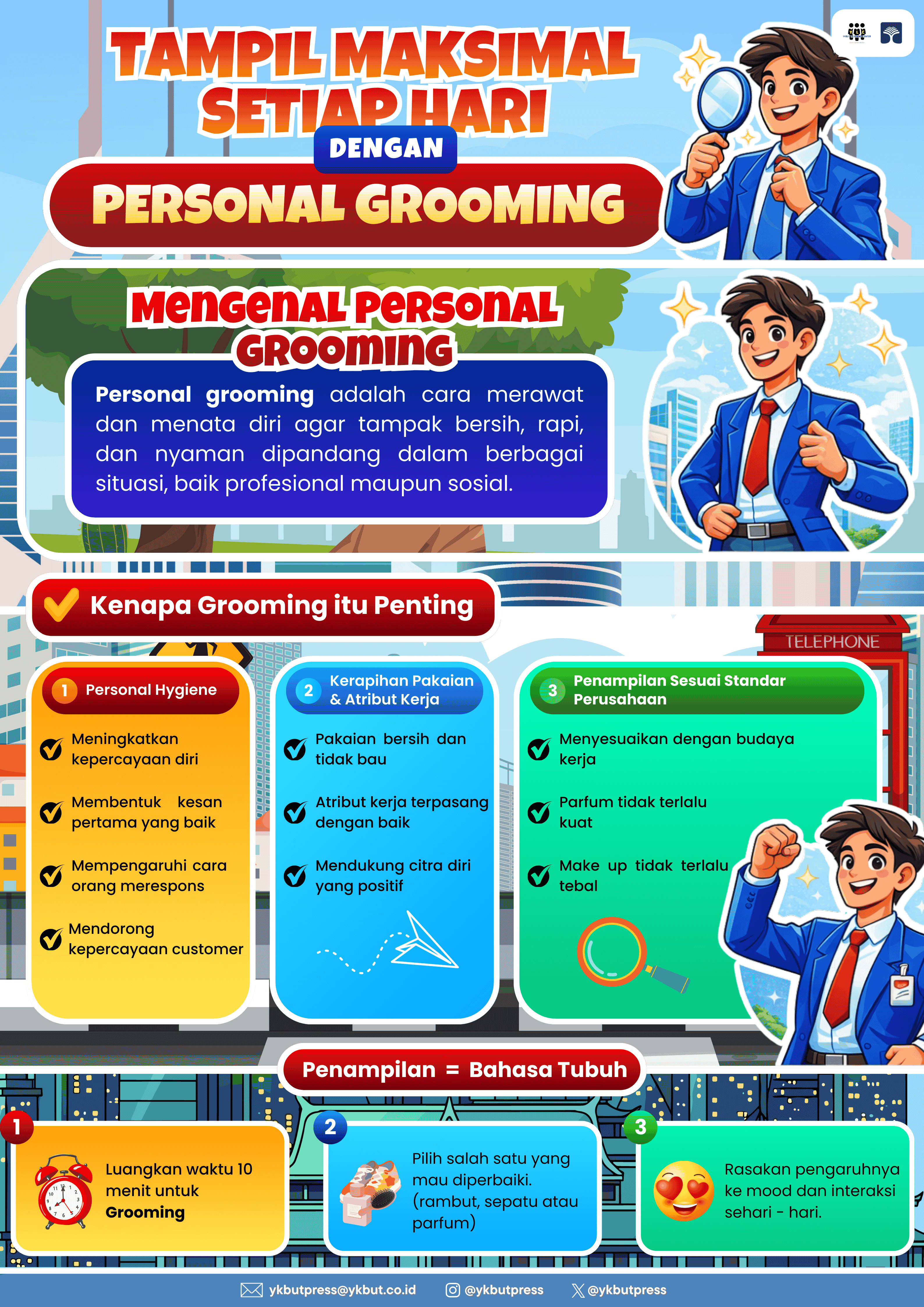 Tampil Maksimal Setiap Hari dengan Personal Grooming